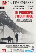 Affiche Le principe d'incertitude - Théâtre Montparnasse