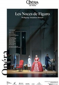 Affiche Les Noces de Figaro - Opéra Garnier