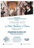 Les Petits Chanteurs de France et François Olivier en concert