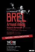 Affiche La Promesse Brel - Théâtre de la Tour Eiffel