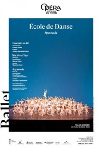Affiche - Spectacle de l'École de Danse, Opéra Garnier