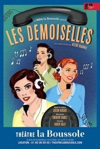 Affiche Les demoiselles - Théâtre La Boussole