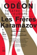 Affiche Les Frères Karamazov - Odéon - Théâtre de l'Europe