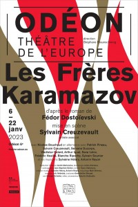Affiche Les Frères Karamazov - Odéon - Théâtre de l'Europe