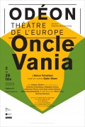 Affiche Oncle Vania à l'Odéon - Théâtre de l'Europe
