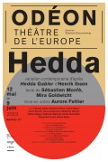 Affiche Hedda - Odéon - Ateliers Berthier