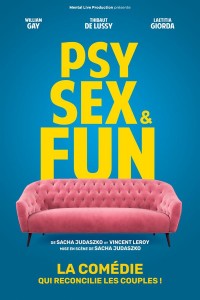 Affiche Psy, sex & fun - Théâtre Trévise