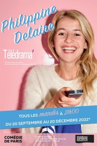 Affiche Philippine Delaire - Télédrama - Comédie de Paris