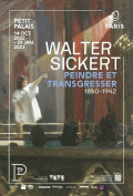 Affiche de l'exposition Walter Sickert, Peindre et transgresser au Petit Palais