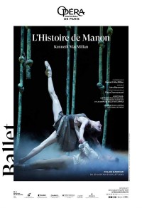 Affiche L'Histoire de Manon - Opéra Garnier