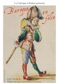 Affiche Baroque en Folie - Théâtre de l'Épée de Bois