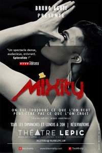 Affiche Mixity - Théâtre Lepic