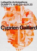 Affiche de l'exposition Cyprien Gaillard, « Humpty / Dumpty » - Palais de Tokyo / Lafayette Anticipations