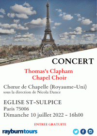 Thomas’s Clapham Chapel Choir en concert