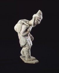 Marchand à pieds.
7ème - 9ème siècle ap. JC Musée Guimet