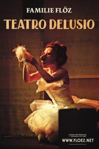 Affiche Famili Flöz - Teatro Delusio - Théâtre Victor-Hugo
