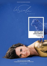 Affiche Une nuit avec Laura Domenge - La Scala Paris