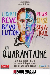 Affiche Jean-Jérôme Esposito - En quarantaine - Le Point Virgule