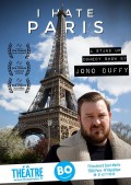 Affiche Jono Duffy - I hate Paris - Théâtre BO Saint-Martin