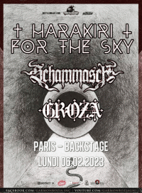 Harakiri for the Sky, Schammasch et Groza en concert