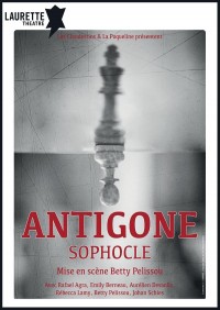 Affiche Antigone - Laurette Théâtre