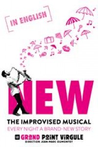 Affiche New - The improvised musical - Le Grand Point Virgule