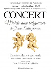 L'Ensemble Musica Spirituale en concert