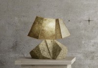 Giacomo Ravagli, Sku 40 Table Lamp Travertine, 2021