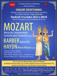 Le Chœur de Paris et Les Muses galantes en concert