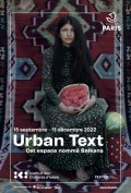 Affiche de l'exposition Urban Text à l'Institut des Cultures d'Islam