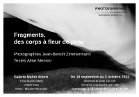 Visuel de l'exposition "Fragments, des corps à fleur de peau" par Jean-Benoît ZIMMERMANN et Aline MEMMI