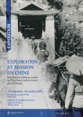 Affiche de l'exposition "Exploration et mission en Chine" aux Missions Étrangères de Paris