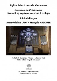 Anne-Adeline Lamy et François Mazouër en concert