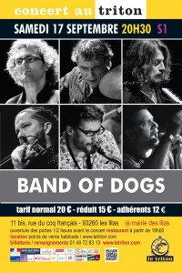 Band of Dogs au Triton