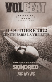 Volbeat au Zénith de Paris