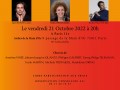 Agnès Bonjean, Marika Lombardi et Nicolas Vallette en concert