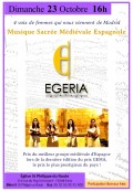 L'Ensemble vocal Egeria en concert