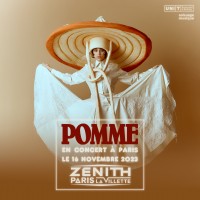 Affiche du concert de Pomme au Zénith de Paris