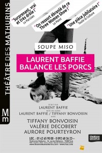 Affiche Soupe Miso - Théâtre des Mathurins