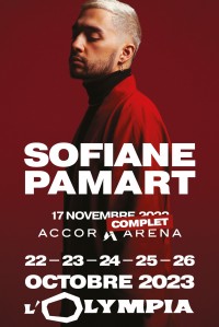 Affiche Sofiane Pamart à L'Olympia