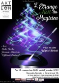 Affiche L'étrange Noël du magicien - Mise en scène Wilfried Richard
