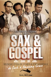 Affiche du concert Sax et Gospel à la Chapelle de Nesle