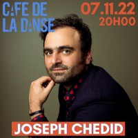 Joseph Chedid au Café de la Danse