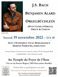 Ensemble vocal Bergamasque et Benjamin Alard en concert