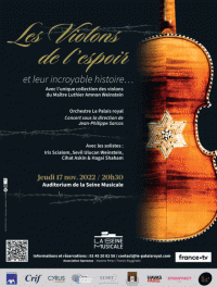 Les violons de l'espoir et leur incroyable histoire à la Seine musicale