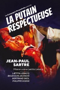 Affiche La Putain respectueuse - Théâtre L'Essaïon