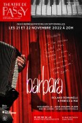 Affiche Barbara - Théâtre de Passy
