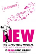 Affiche New - The Improvised Musical - Le Grand Point Virgule