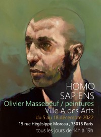 Affiche de l'exposition "Homo Sapiens"