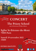 The Priory School en concert